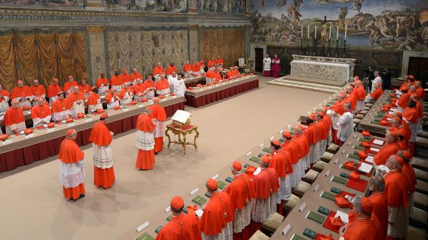 Cardeais no conclave de 2013, que elegeu o Papa Francisco